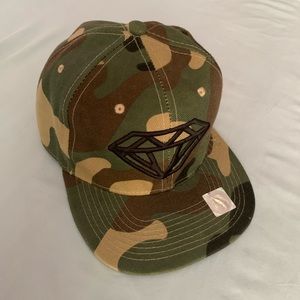 Camo snapback hat